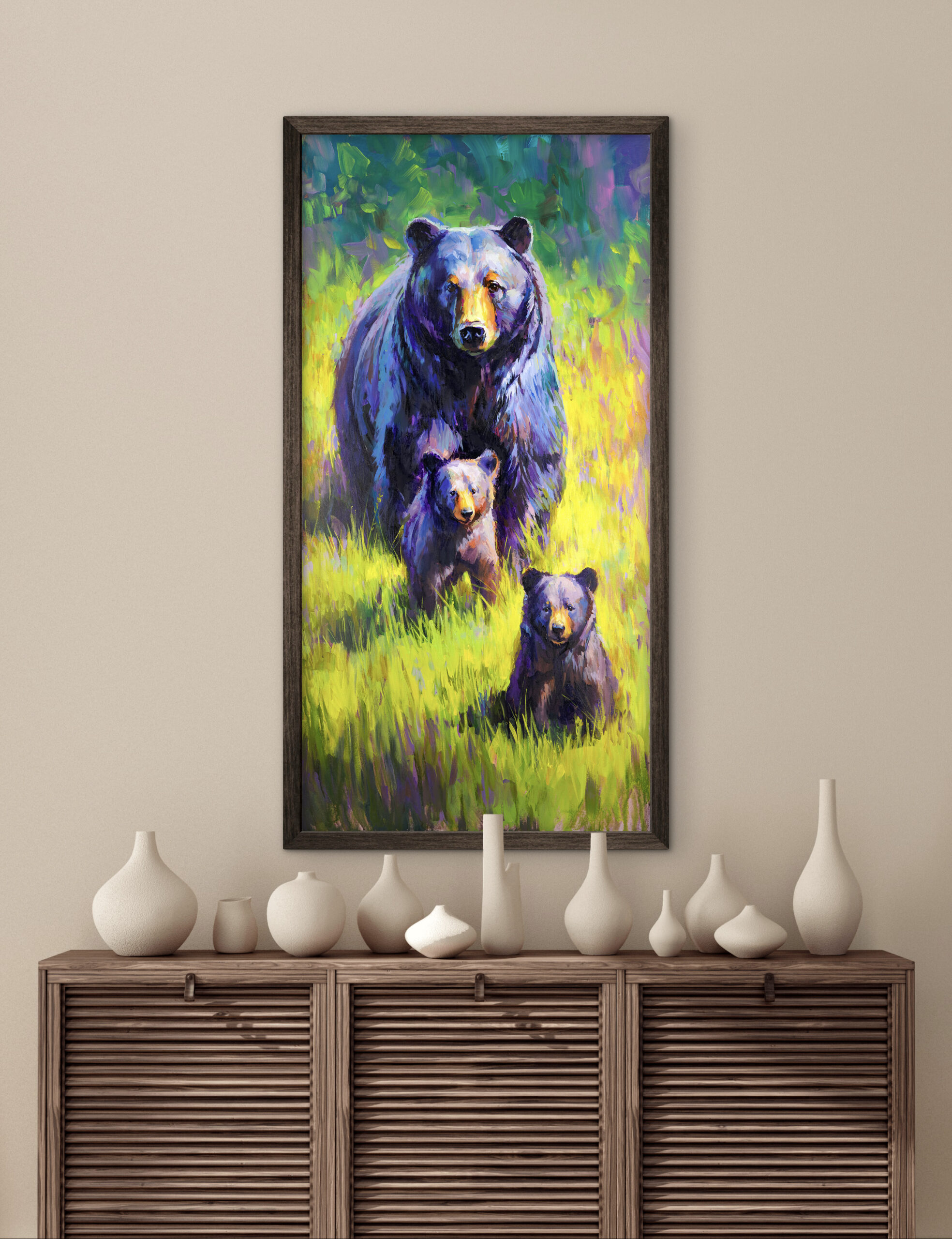 Family Stroll ART PRINT - Image 3