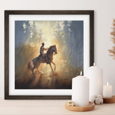 Into the Light ART PRINT