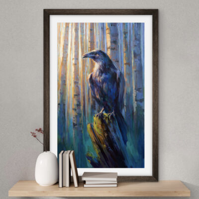The Librarian ART PRINT