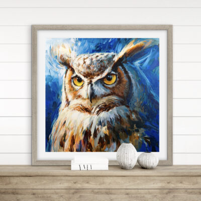 The Observer ART PRINT
